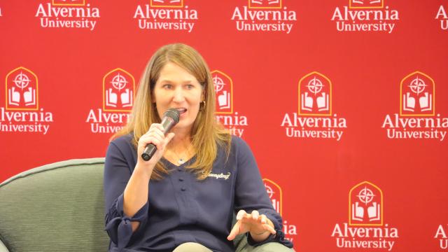 Wendy Yuengling is Alvernia's new Executive-in-Residence.