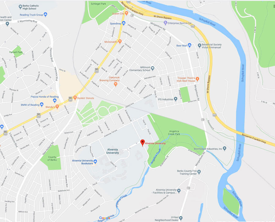 Google Map of the ALV campus