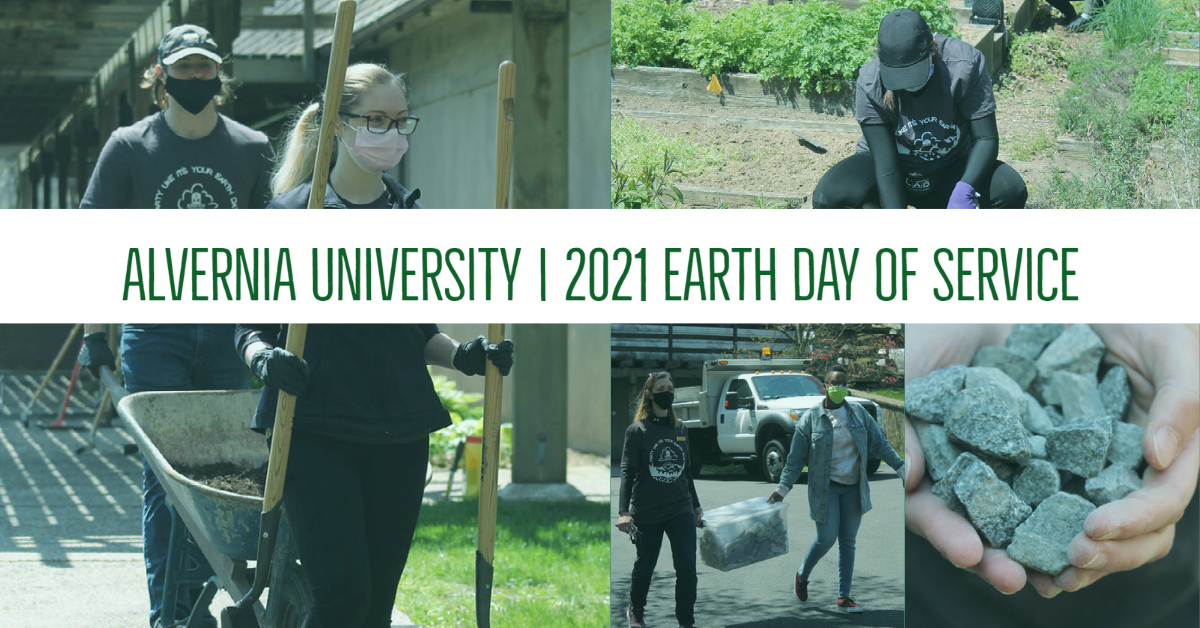 Alvernia University Earth Day of Service 2021