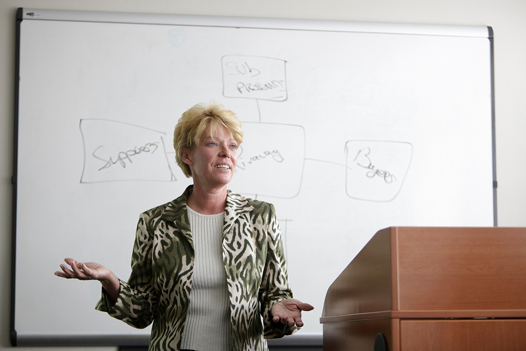 Beth Berret teaching