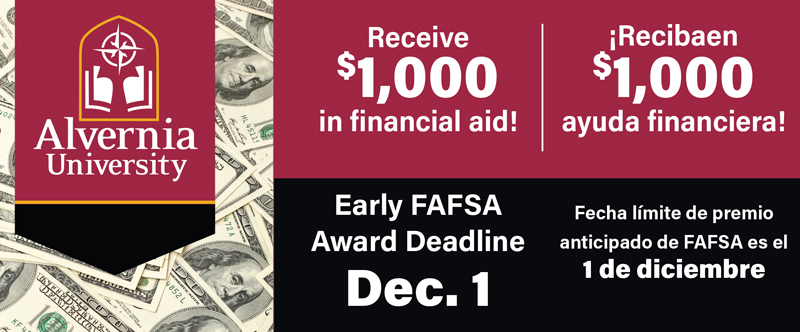 Early FAFSA Award Deadline