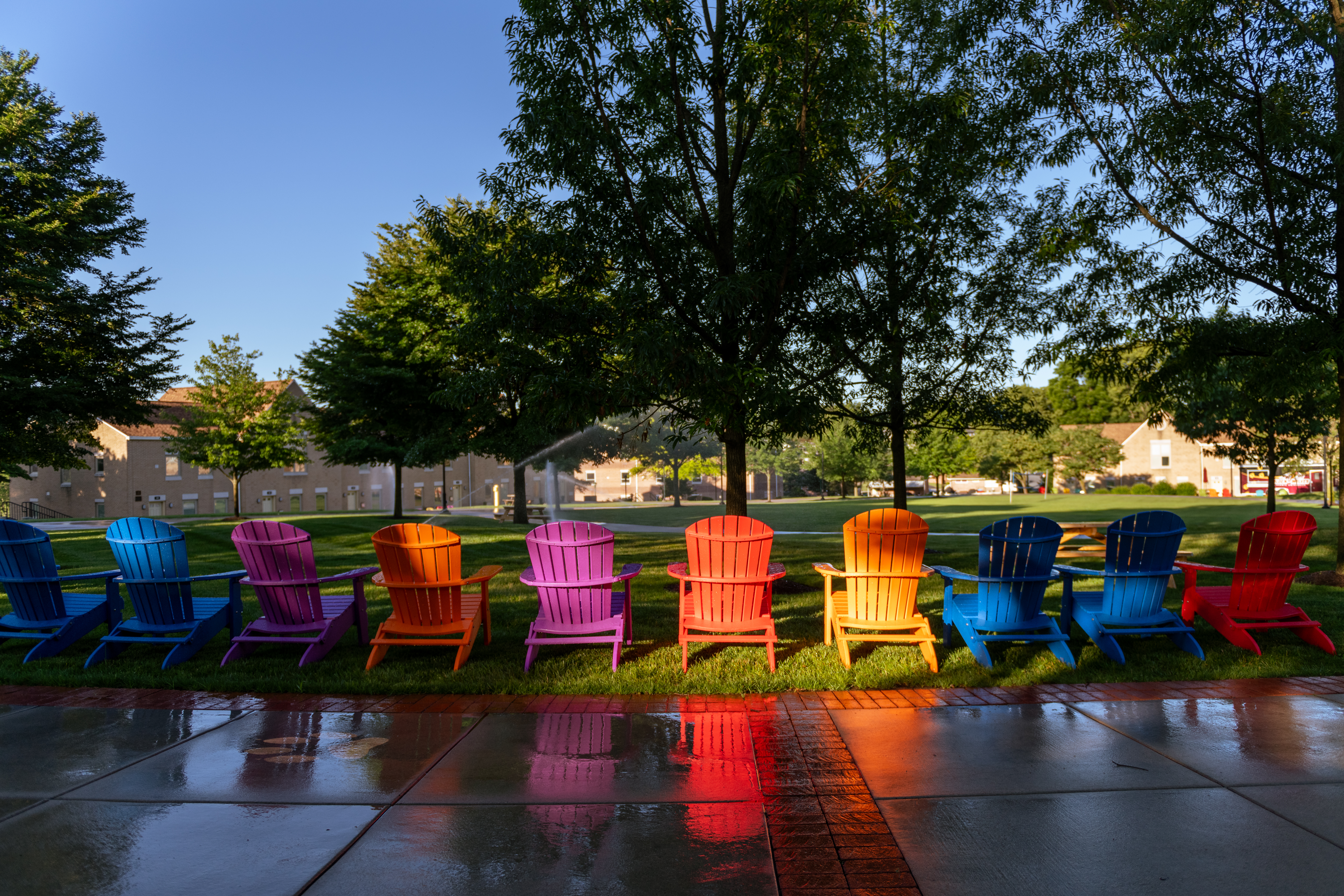 Campus Beauty Chairs Reflection
