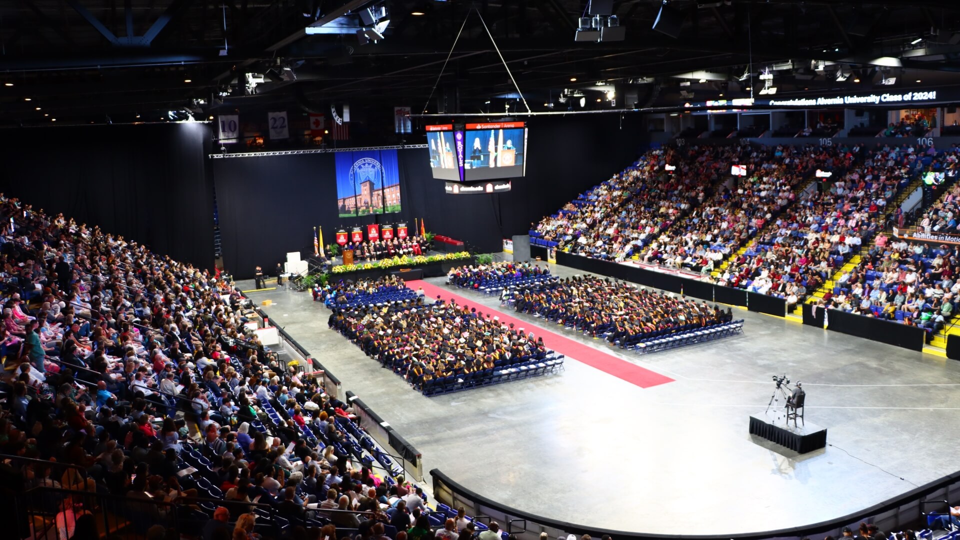 Alvernia University Commencement Ceremony at Santander Arena