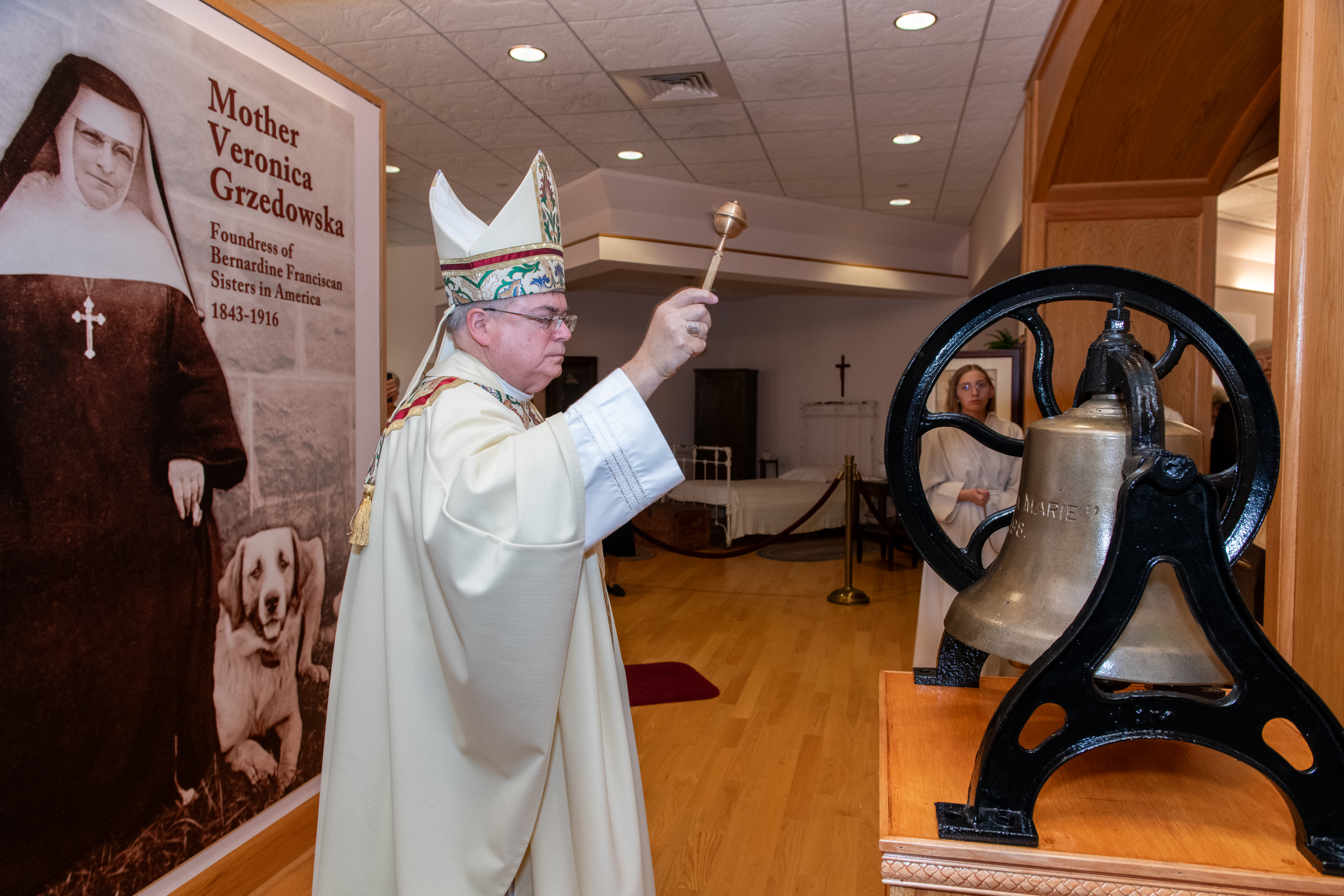 Bishop Alfred Schlert Blessing of the Bell