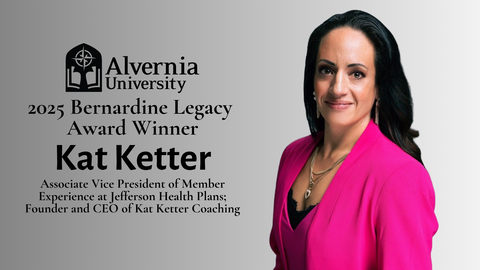2025 Bernardine Legacy Award Winner Kat Ketter