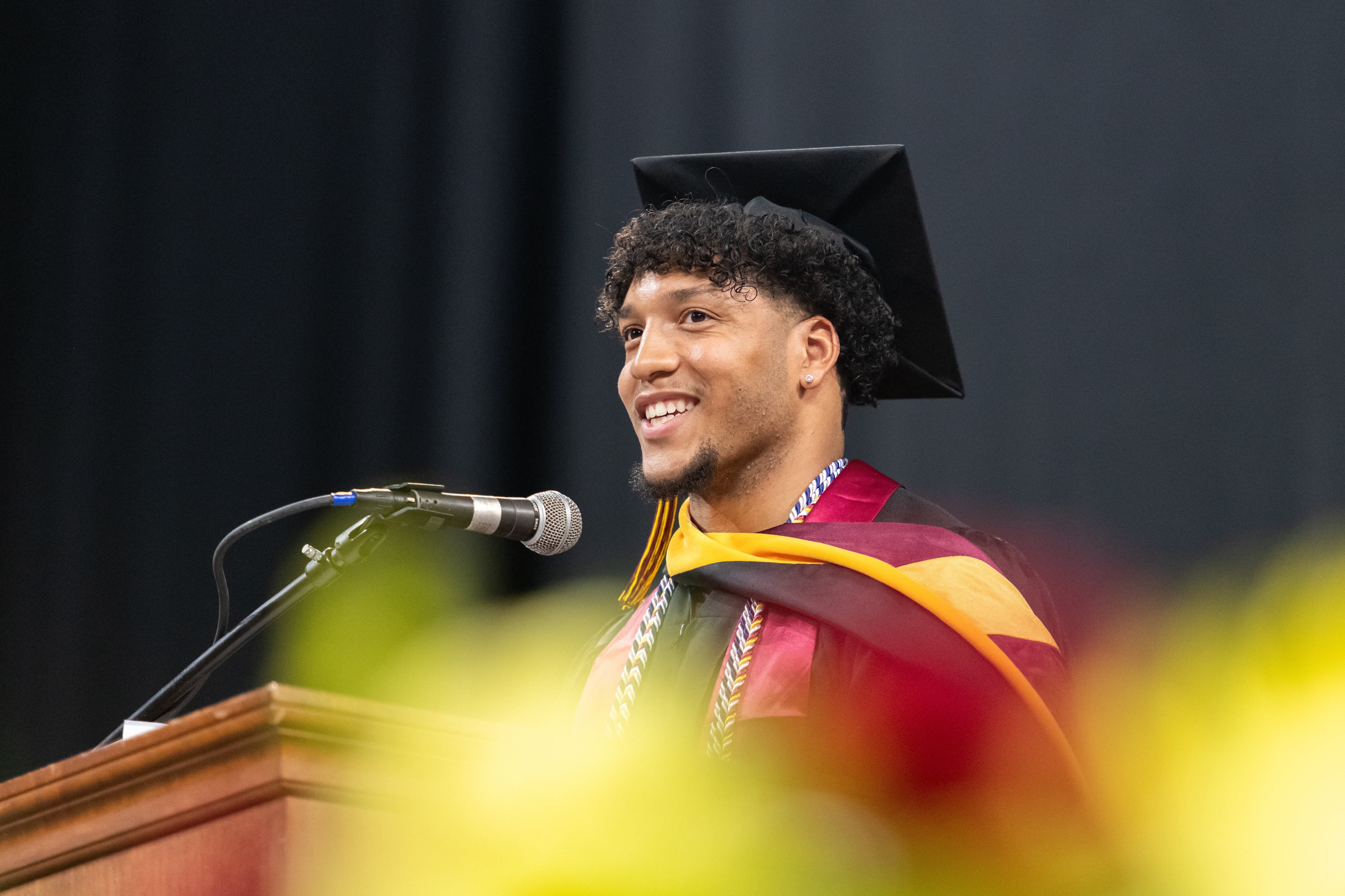 2025 Commencement Student Speaker Elijah Carr