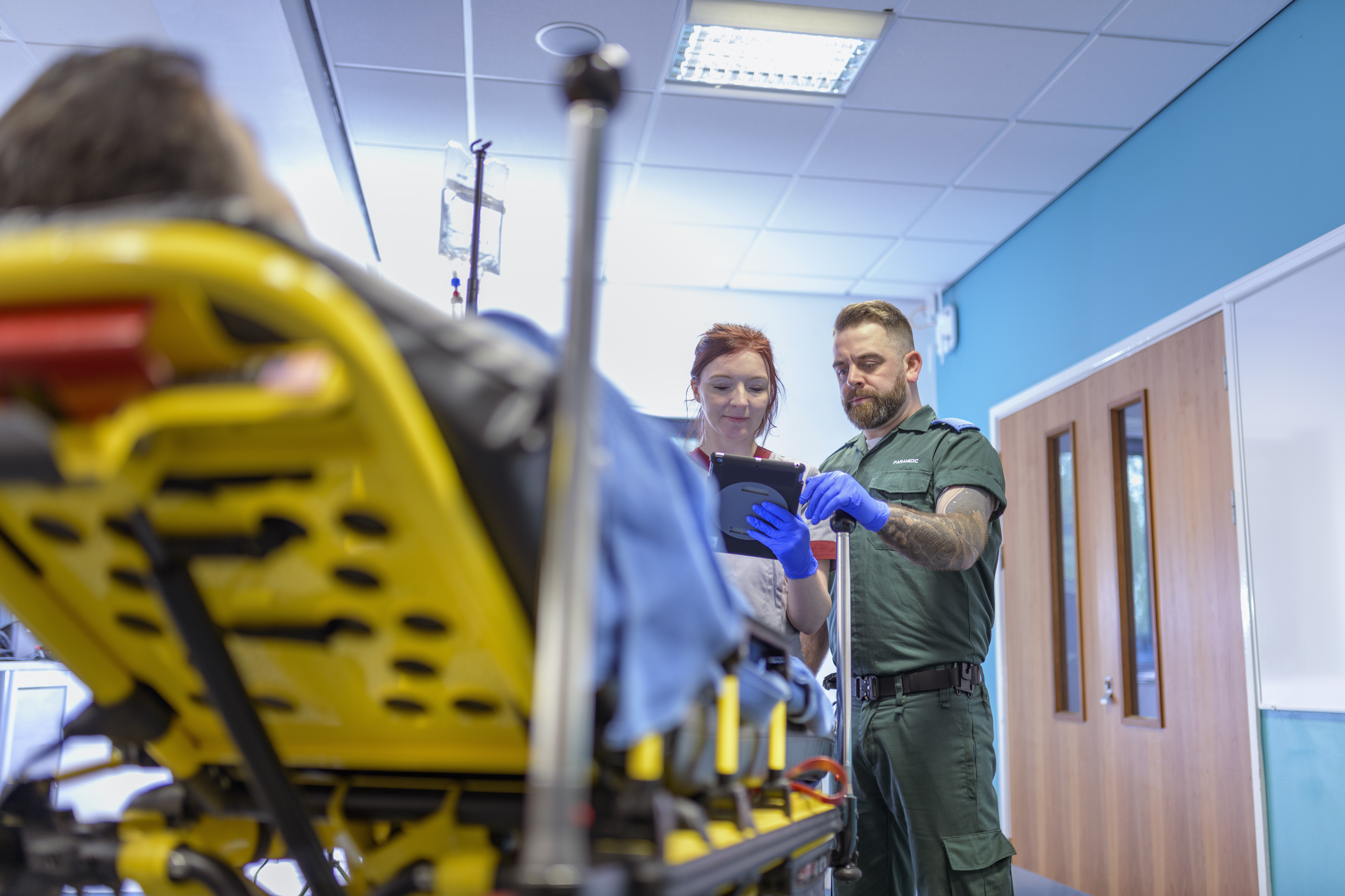 Paramedics stock image