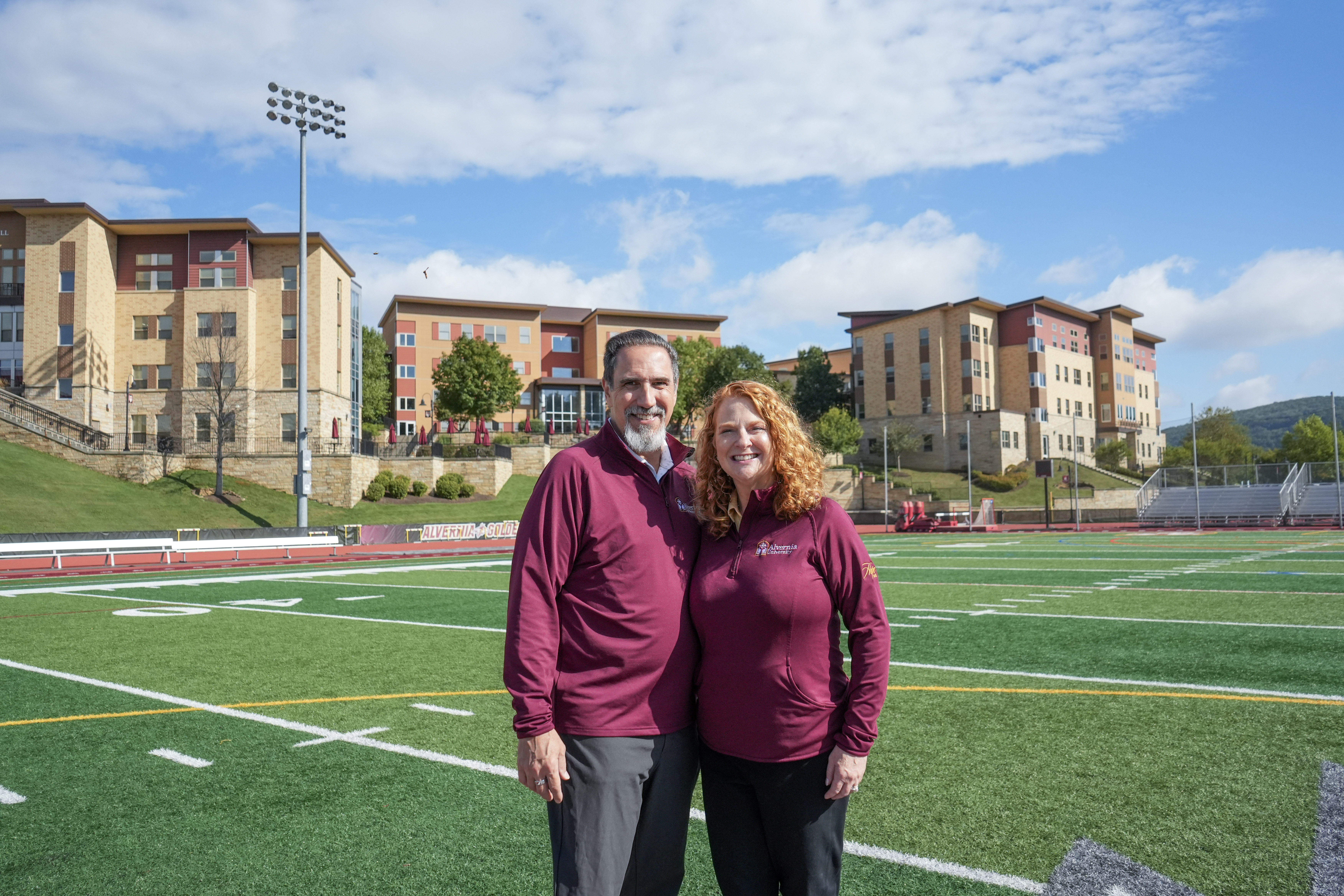 President Fitzgerald and First Gentleman Turf Field
