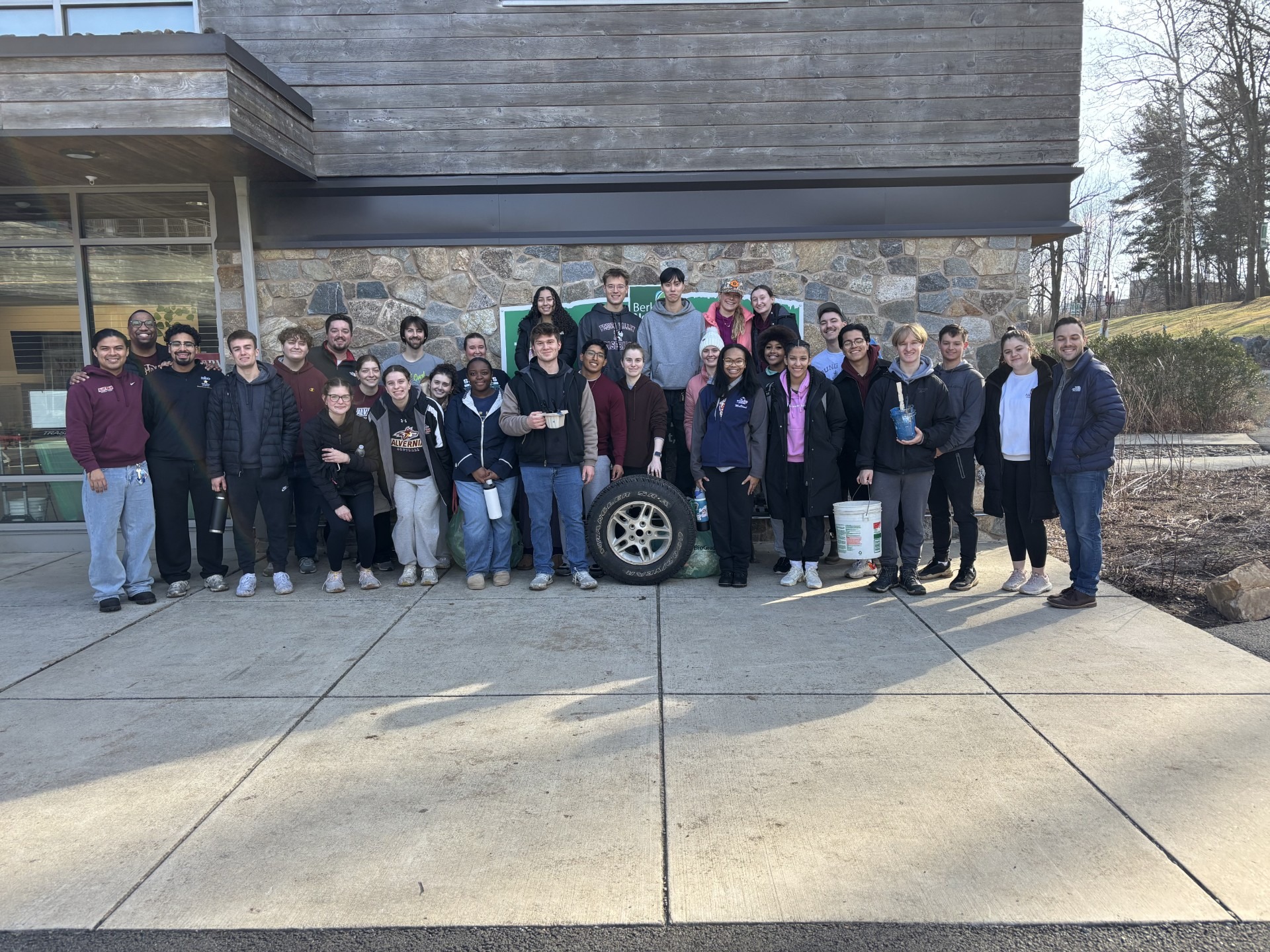 RA participating in service