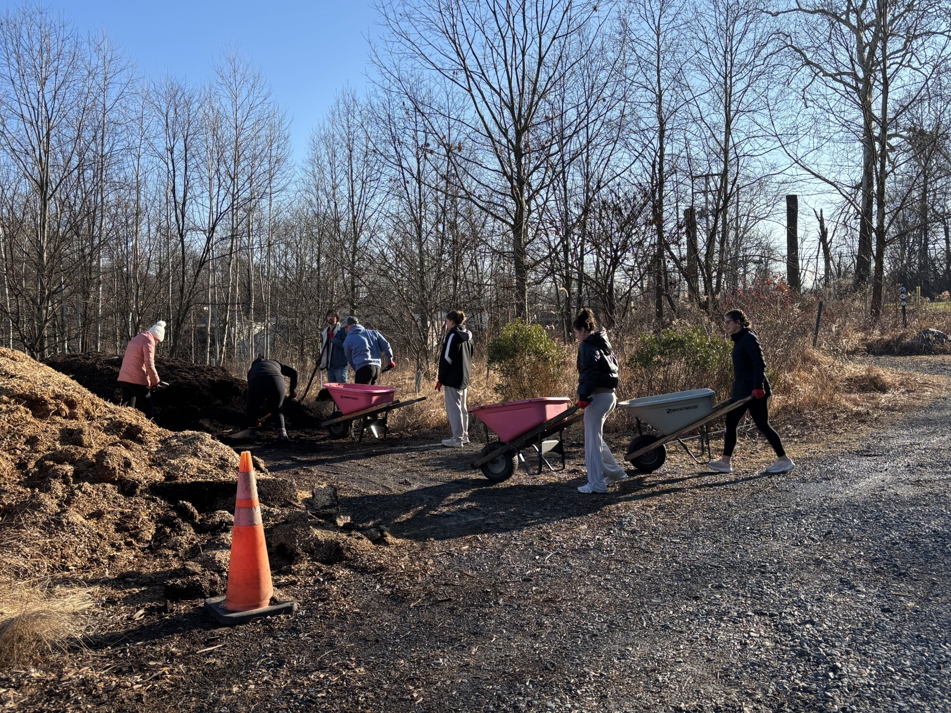 RA's service at Berks Nature