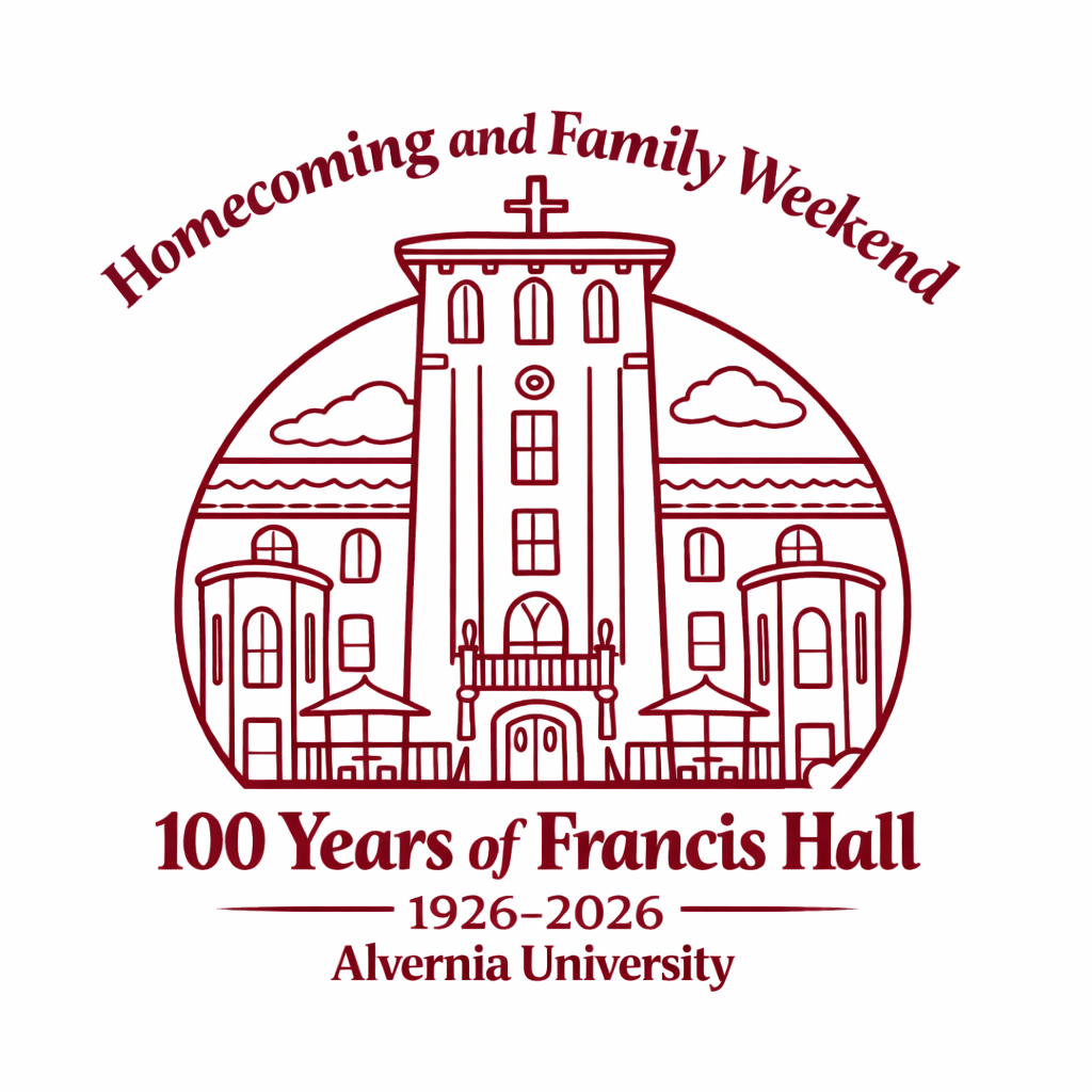 Francis Hall 100th anniversary logo