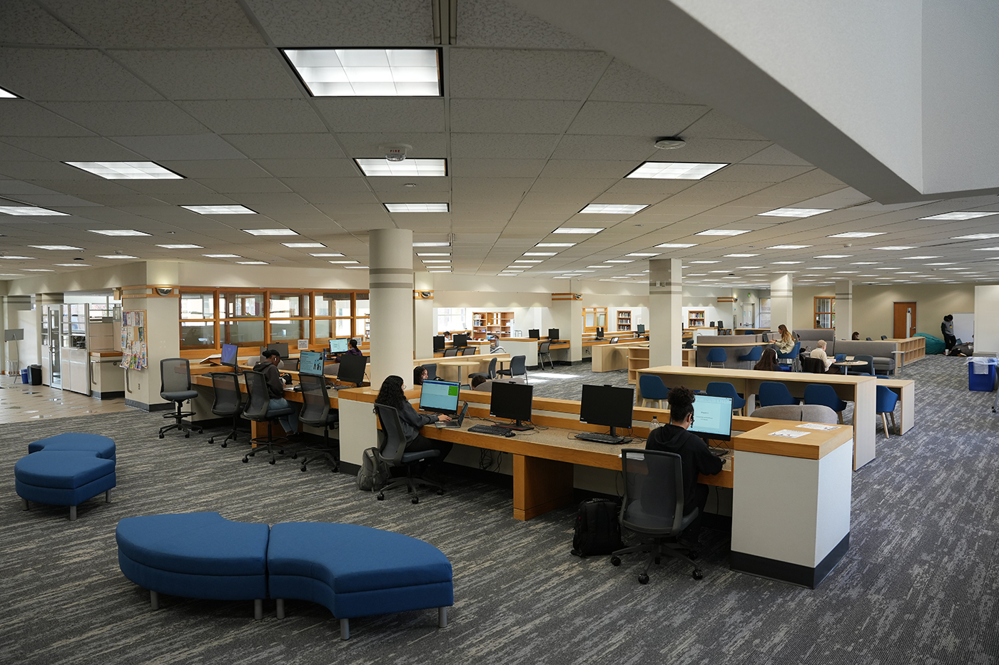 Library interior