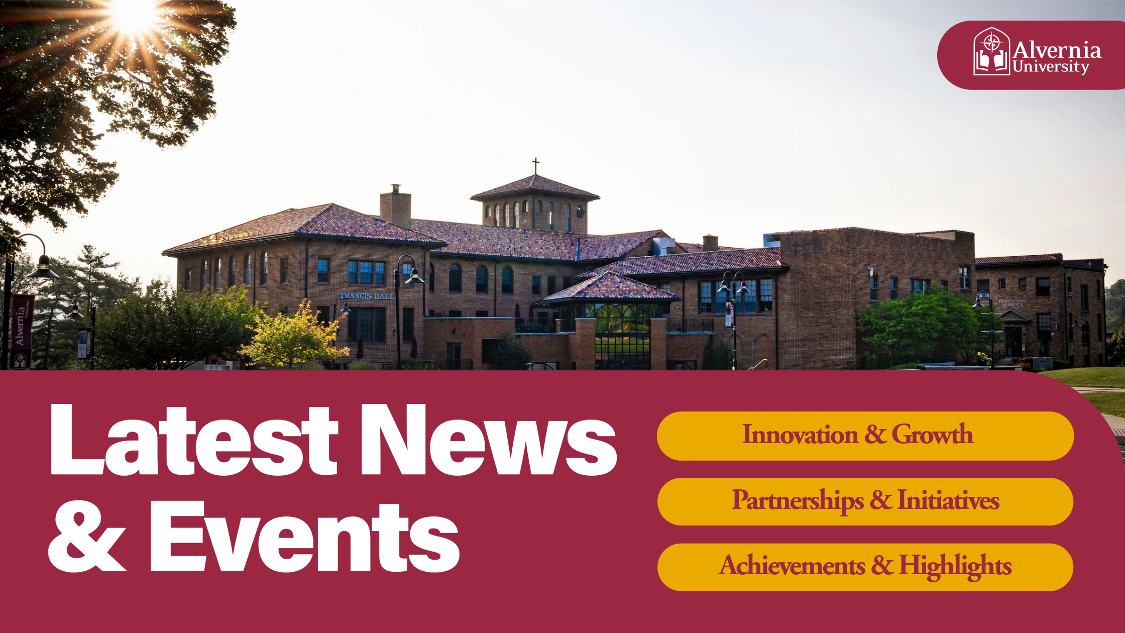 Alvernia News & Events Page