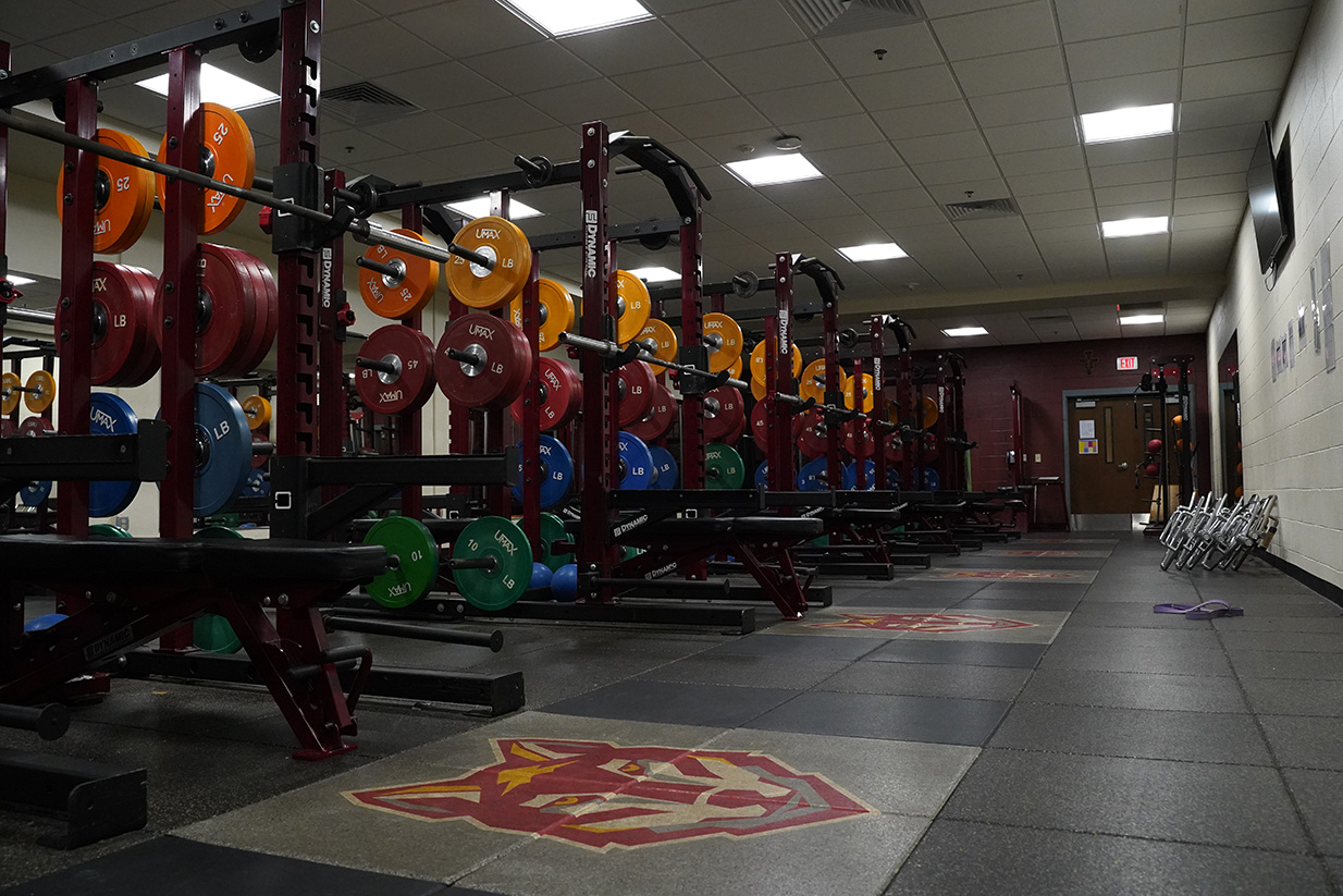 PLEX weight room
