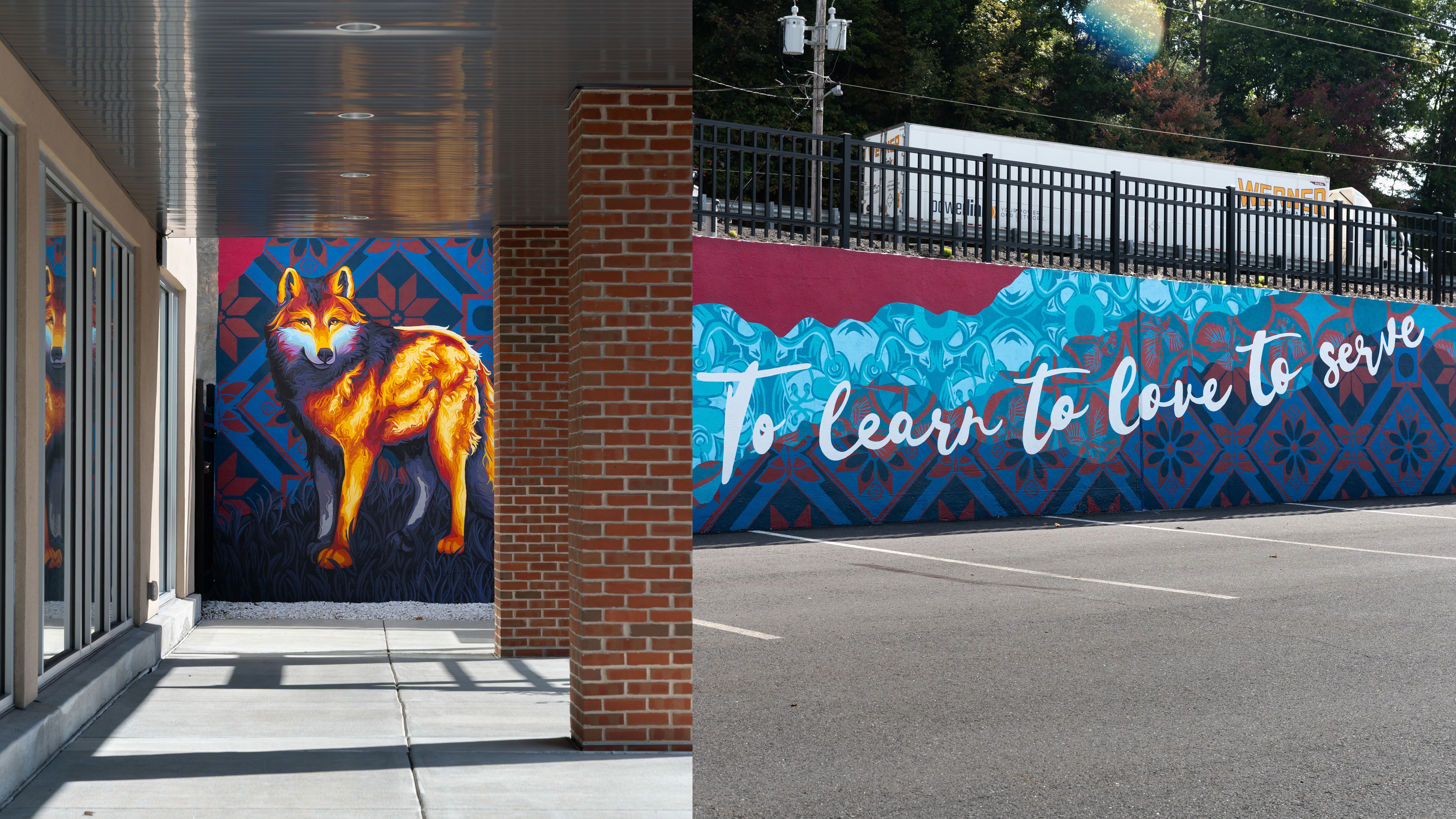 Pottsville CollegeTowne Mural