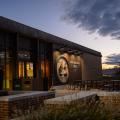 Bernardine Hall in the evening