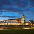 Student Center in the evening