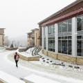 Campus Commons in winter