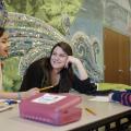 Student volunteer at Millmont Elementary