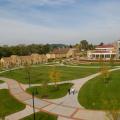 The campus quad