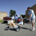 Volunteer fun on move in day 