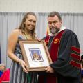 Shauna Redanauer receives The Franciscan Peace and Justice Award 