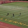 Athletics turf field