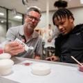 Industrial Design majors at Alvernia University.