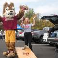 Homecoming 2025 Golden Wolf Bernie Glynis