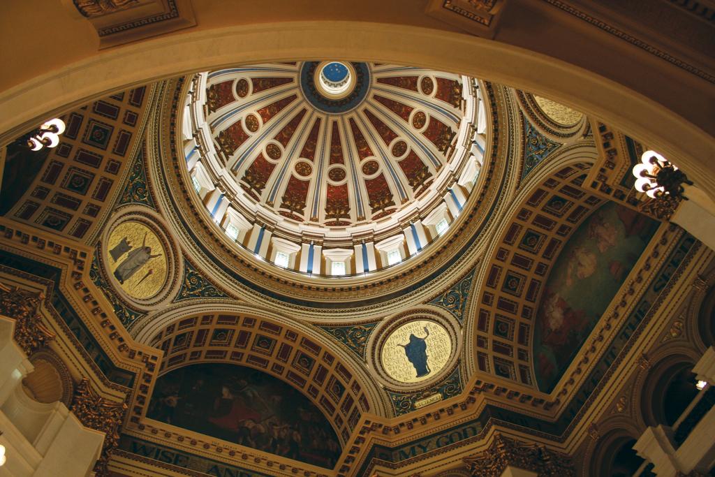 Inside Harrisburg capitol dome