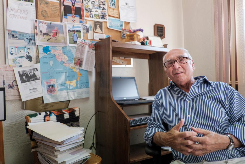 Pietro DiStravolo in his office