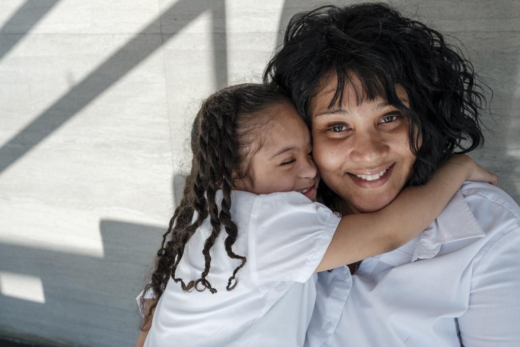 Danielle Green-Alston and daughter