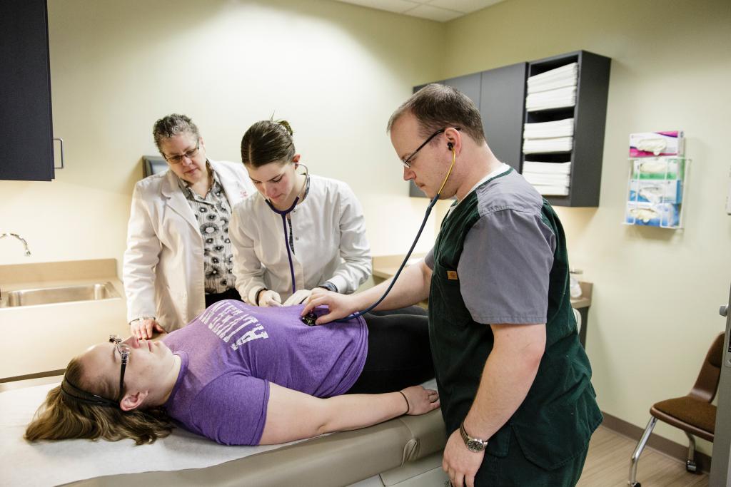 Male nursing student