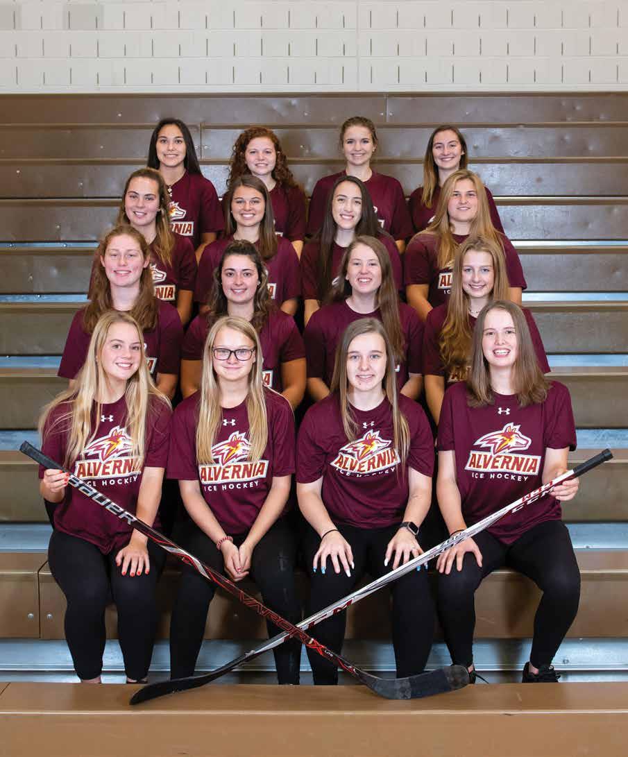 2019-20 Alvernia Women's Ice Hockey Team