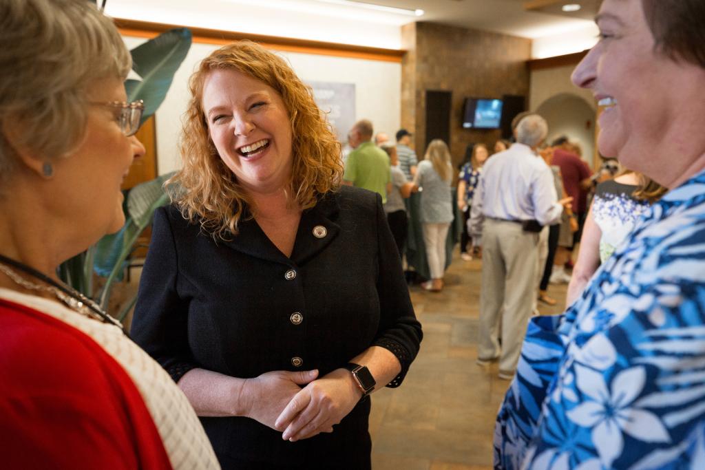 Glynis Fitzgerald and Faculty