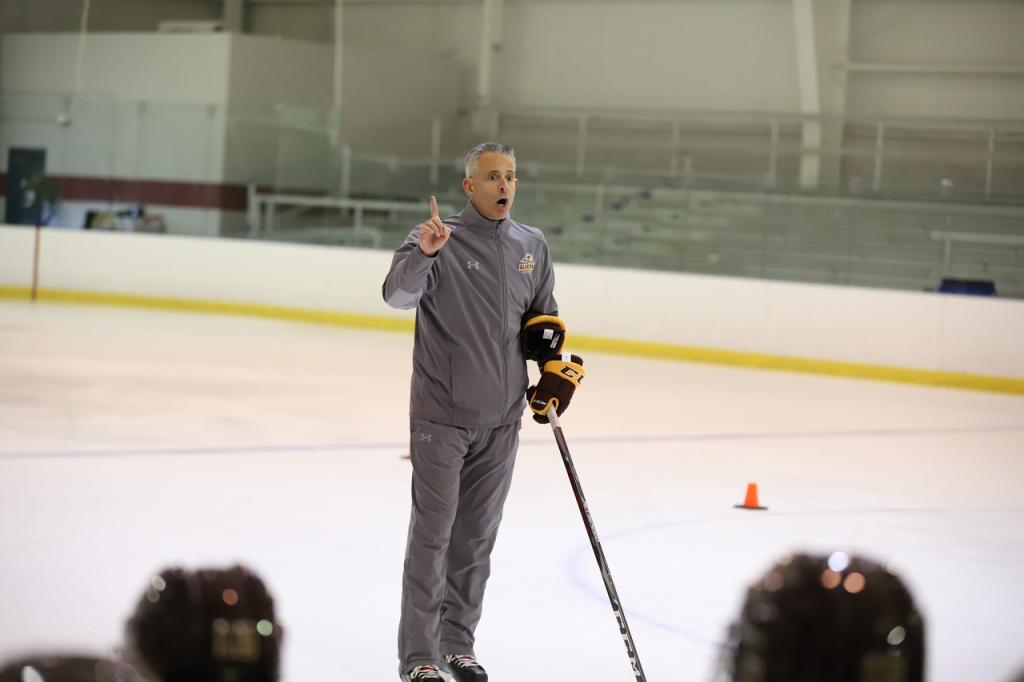 Alvernia Women's Ice Hockey Head Coach Josh Brandwene