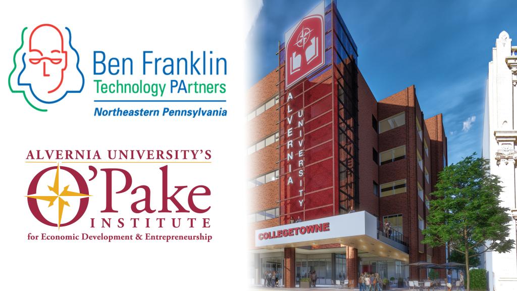 Alvernia University O'Pake Institute Partners with Ben Franklin Technology Partners