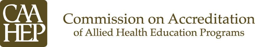 Commission on Accreditation of Allied Health Education Programs | CAAHEP | 2021 | Logo | 72dpi