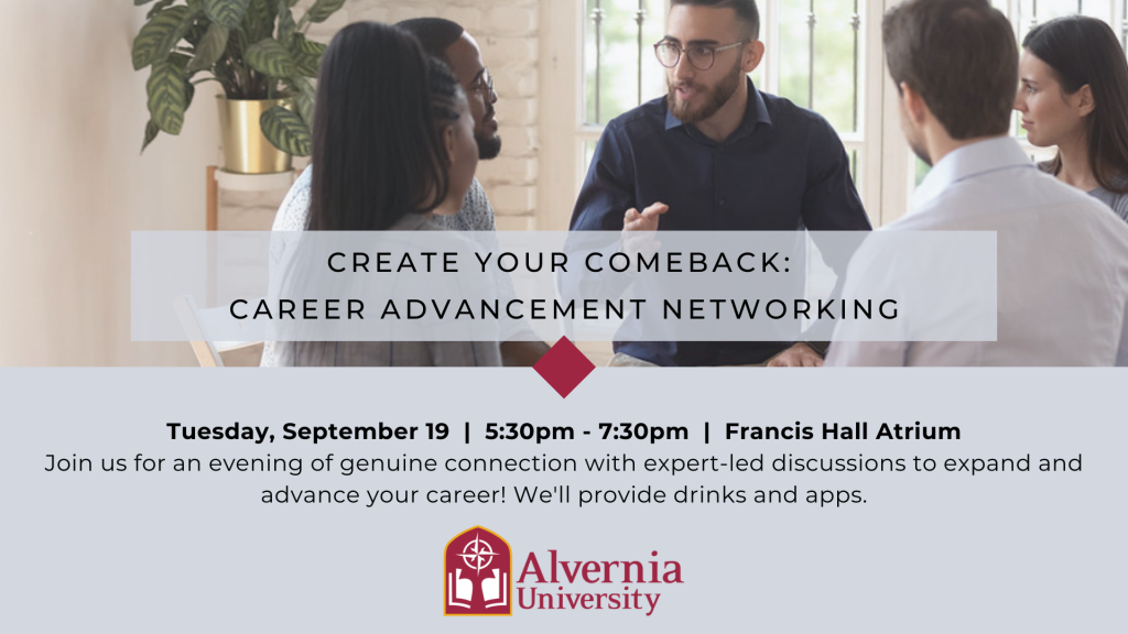 Create Your Comeback: Career Advancement Networking