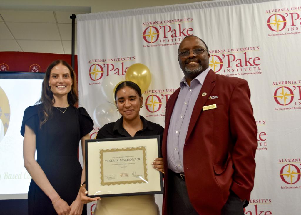 Yesenia Maldonado Graduation from O'Pake Fellows Program 2024