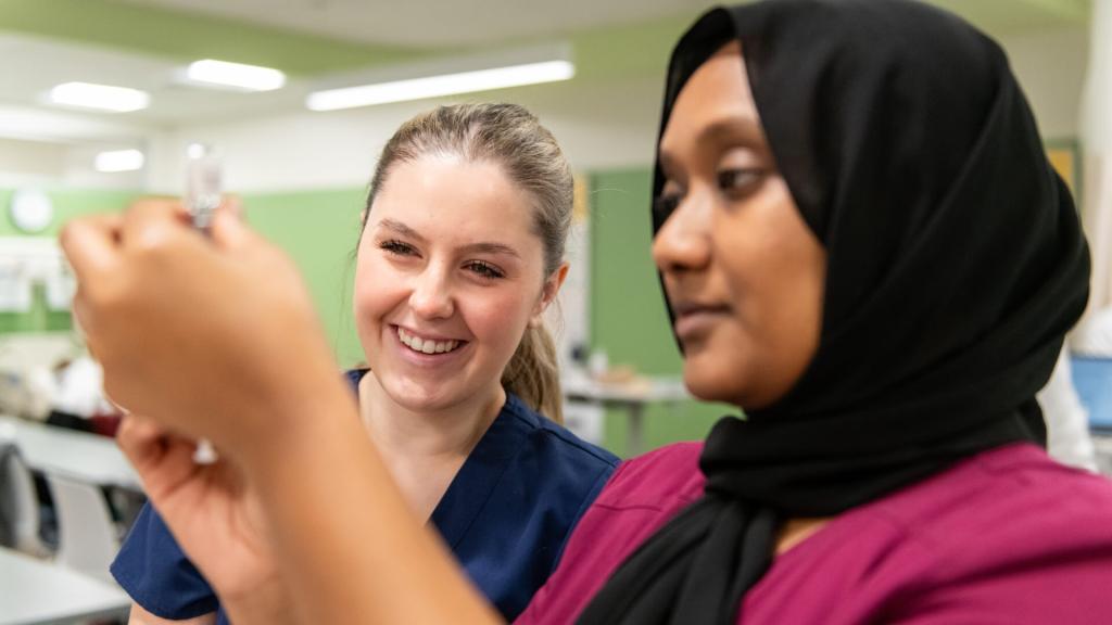 Alvernia University Nursing students