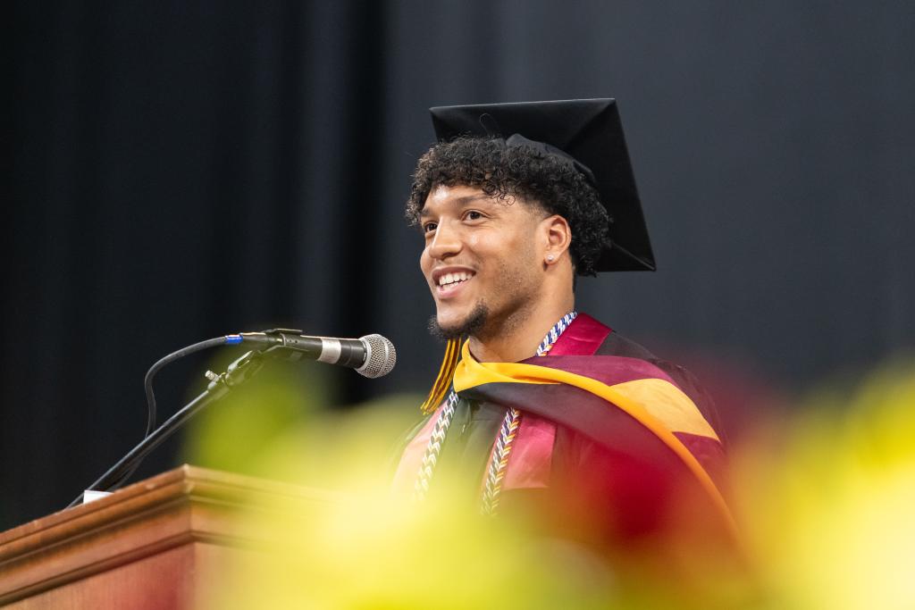 2025 Commencement Student Speaker Elijah Carr
