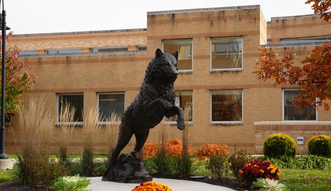 Golden Wolf Statue Alumni Business Directory 