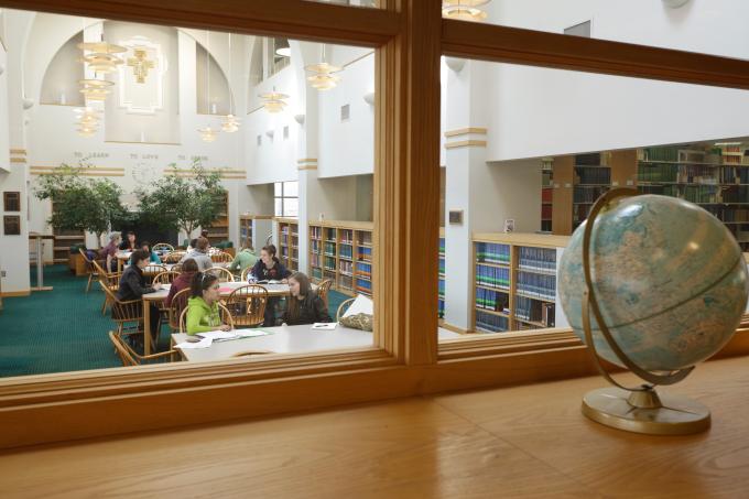 Library interior