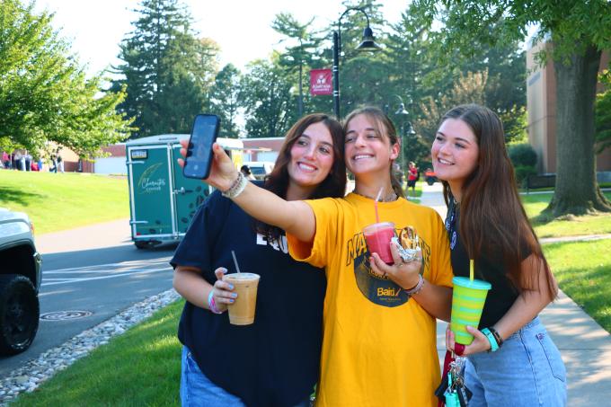 First Day of Classes 2024 students