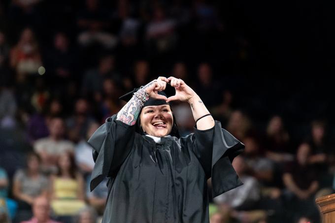 Shannon Qualters Commencement 2025