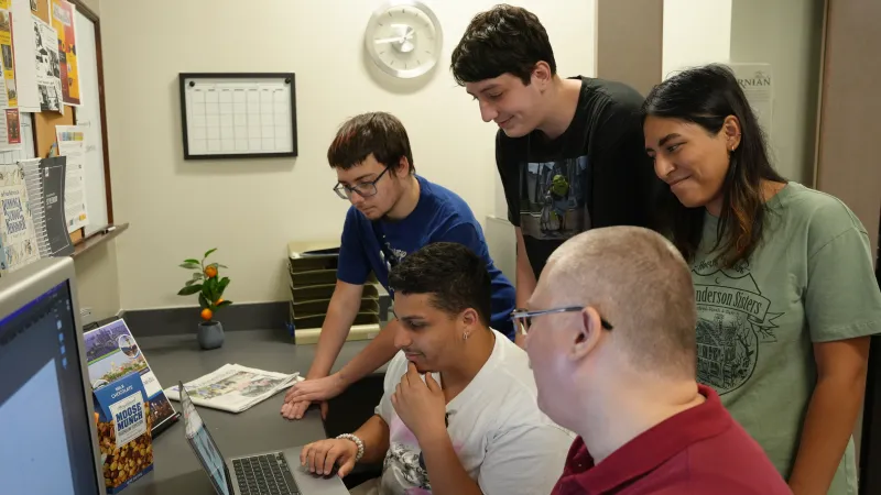 Communication and Digital Media students