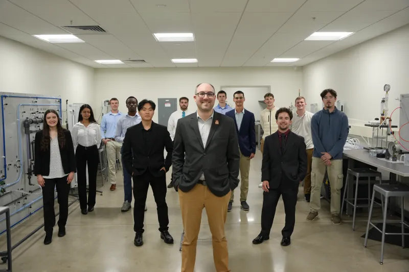 Joseph Mahoney First Engineering Class