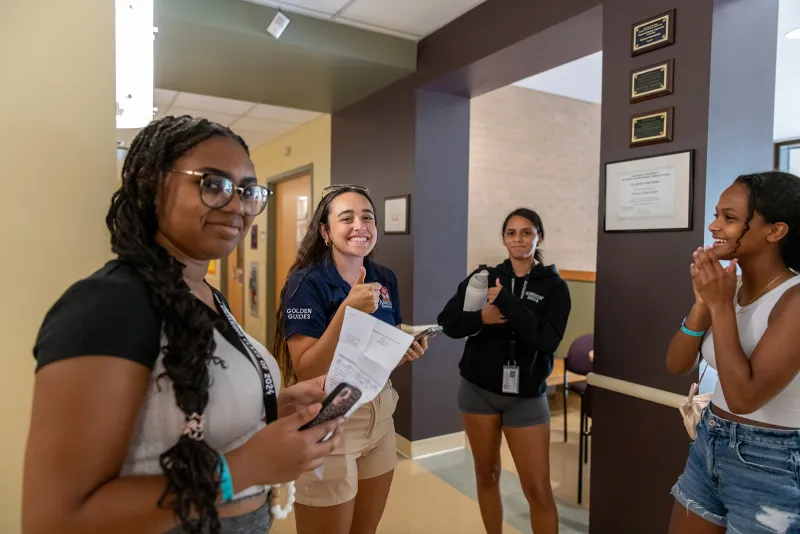 Student tours open house golden guides