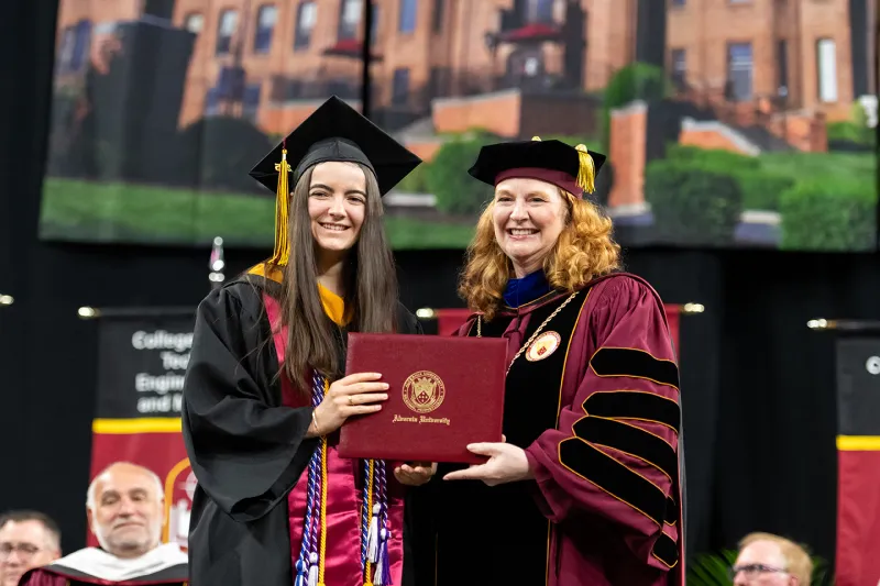 2025 Commencement Engineering Graduate Faith Bentz